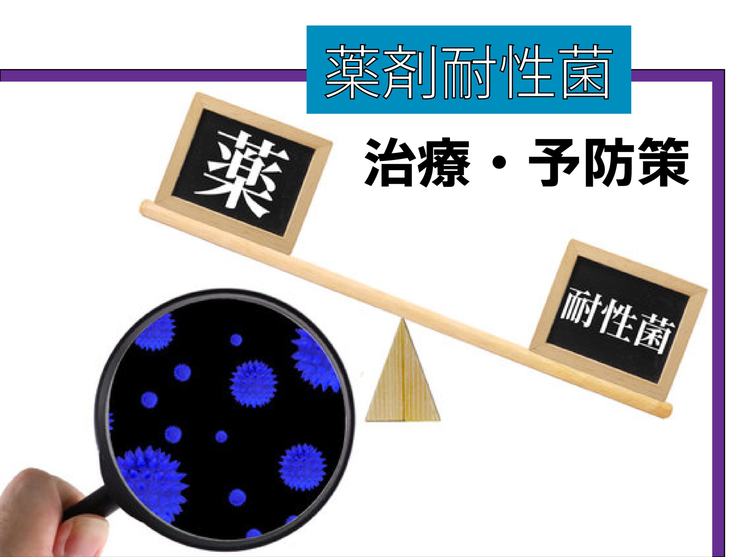 薬剤耐性菌の治療と予防策